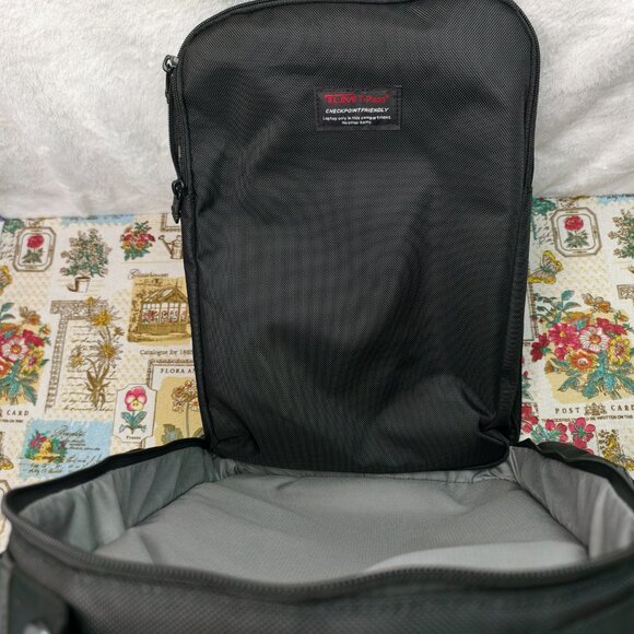 👑POSH NWT Tumi Alpha 3 Backpack Ballistic Nylon Large Capacity Backpack - Picture 7 of 8